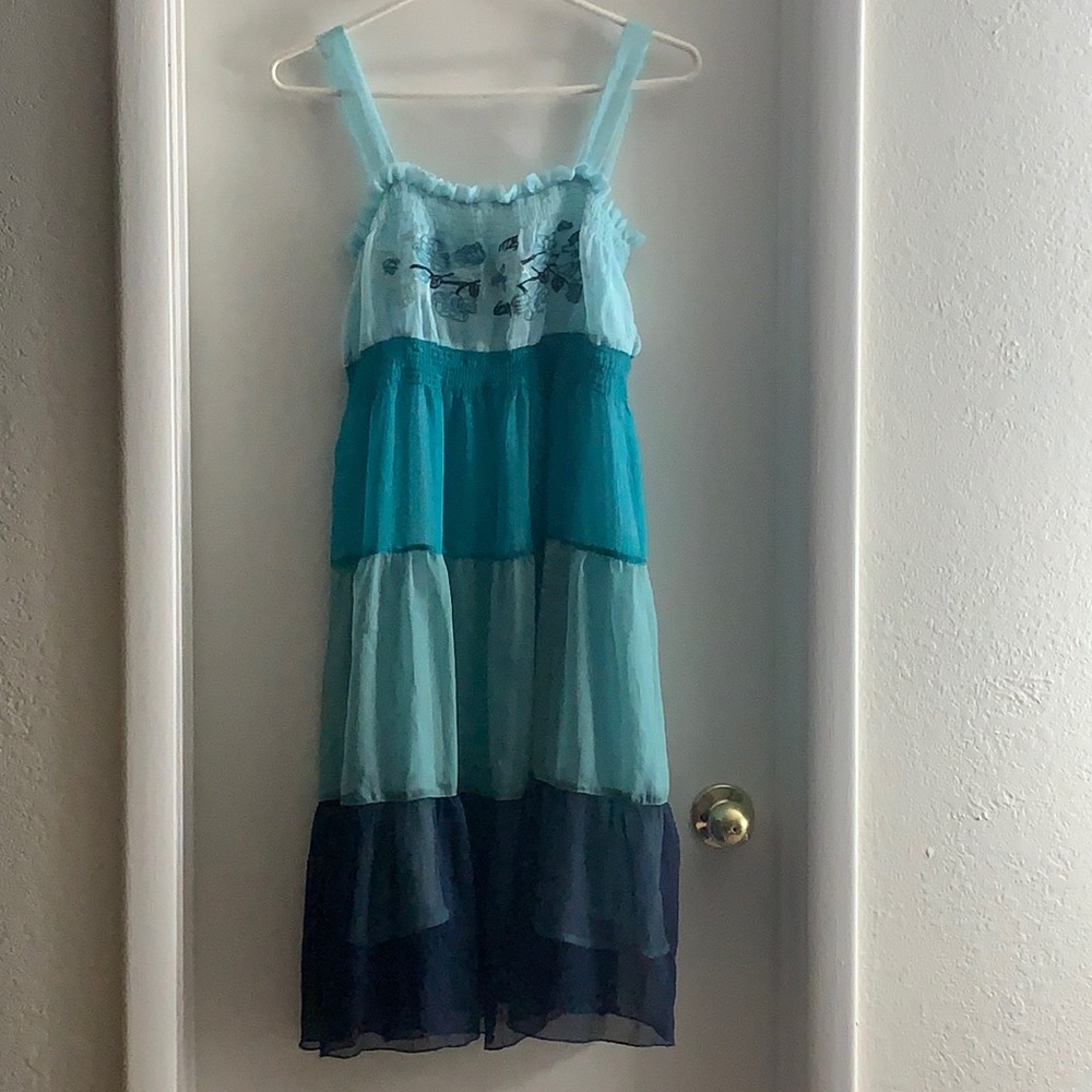 Blue summer dress